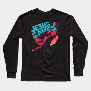 Jesus saves Long Sleeve T-Shirt